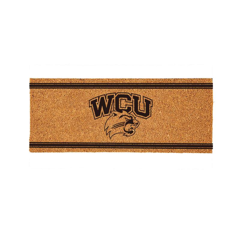 Western Carolina University Monochrome Indoor/Outdoor Coir Door Mat