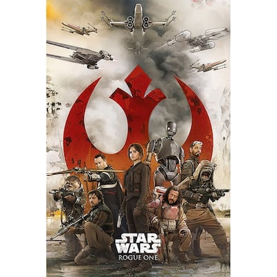 Rogue One - Rebels Art Poster - 24 x 36 Inch