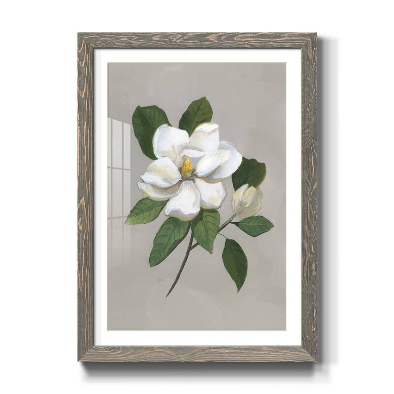 Botanical Magnolia-Premium Framed Print - Ready to Hang