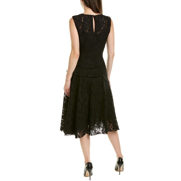 oscar de la renta midi dress