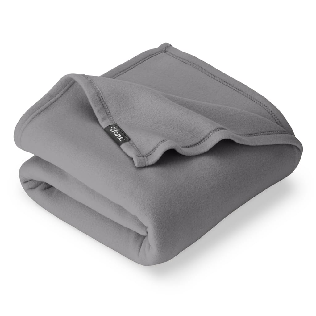 Bare Home Lightweight Polar Fleece Blanket