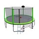 preview thumbnail 5 of 10, 16FT Trampoline with Basketball Hoop pump and Ladder(Inner Safety Enclosure) Recreational Kids Trampoline