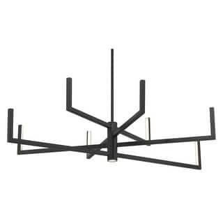 Kovacs P1478-L Articular 8 Light 36" Wide LED Abstract Chandelier