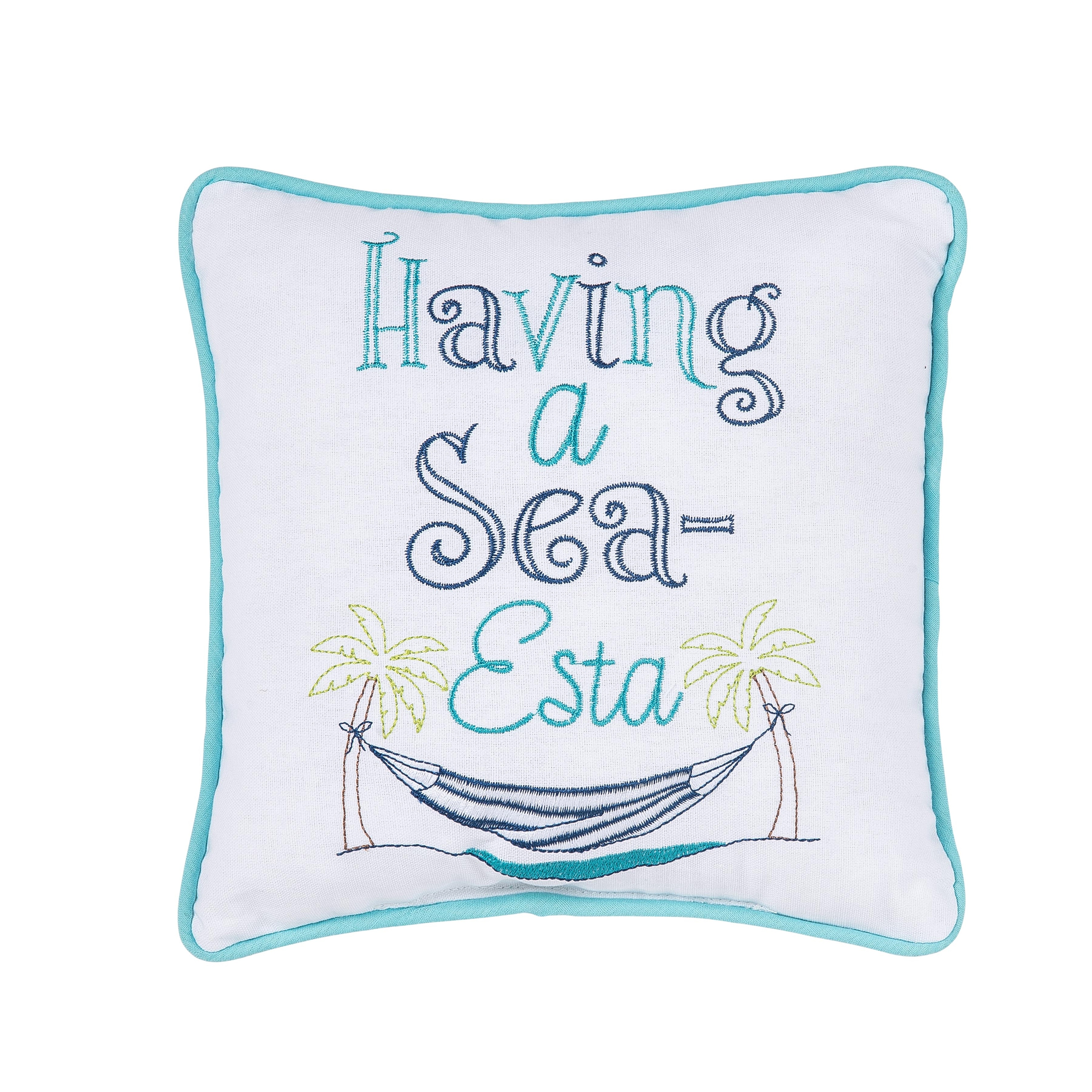 Have A Sea-Esta Mini Accent Pillow