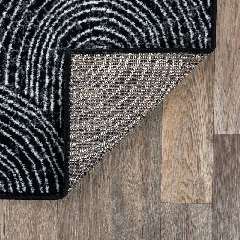 World Rug Gallery Contemporary Bohemian Arch Area Rug
