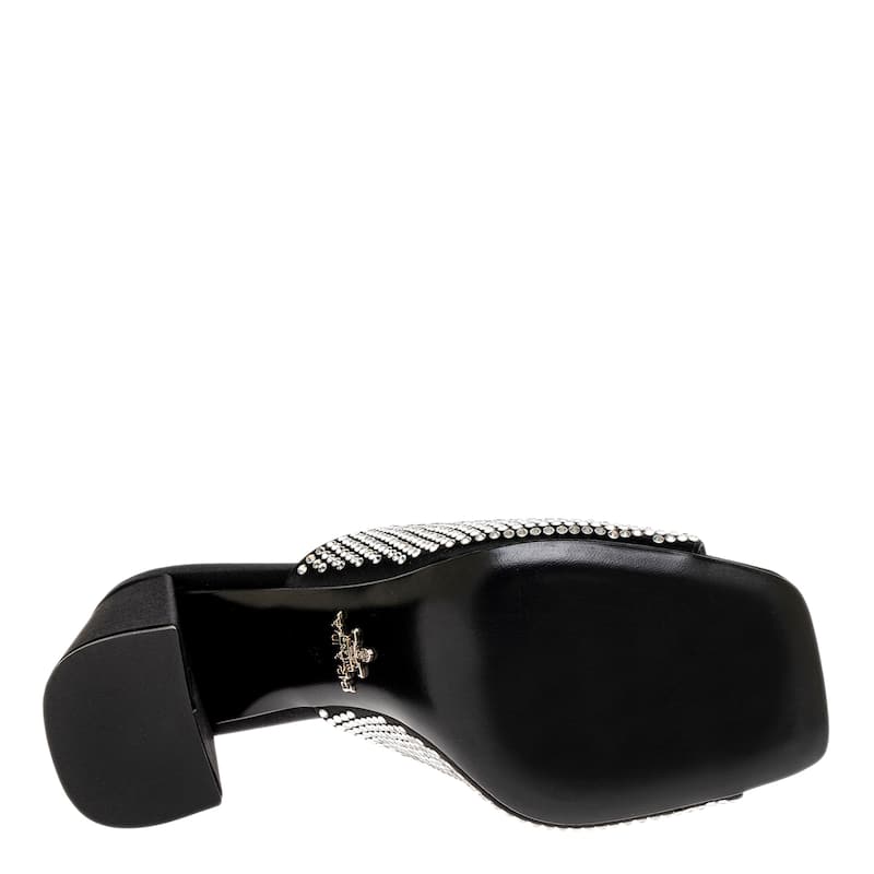 Prada Crystal Embellished Mules