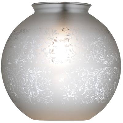 8 In. Wide Globe Hand Blown Shade