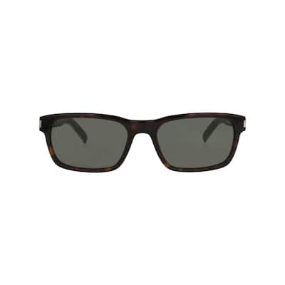 Saint Laurent Square-Frame Recycled Acetate Sunglasses