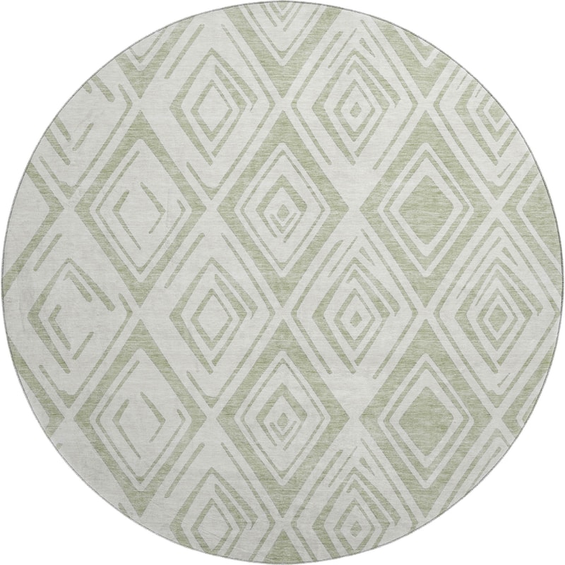 Premium Washable Super Soft Modern Diamond Mayfield Rug
