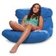 preview thumbnail 7 of 89, Bean Bag Chair for Kids, Teens and Adults, Comfy Chairs for your Room Laguna Lounger - Royal Blue