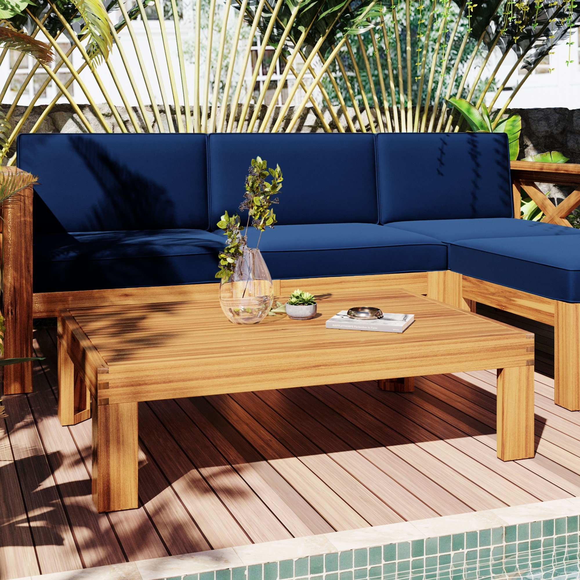 Modern outdoor sales corner sofa