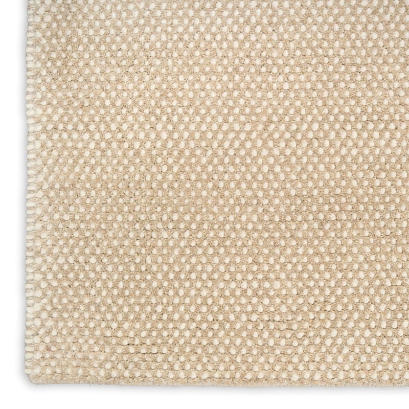 DKNY Pure Rows Handwoven Farmhouse Wool Indoor Rug