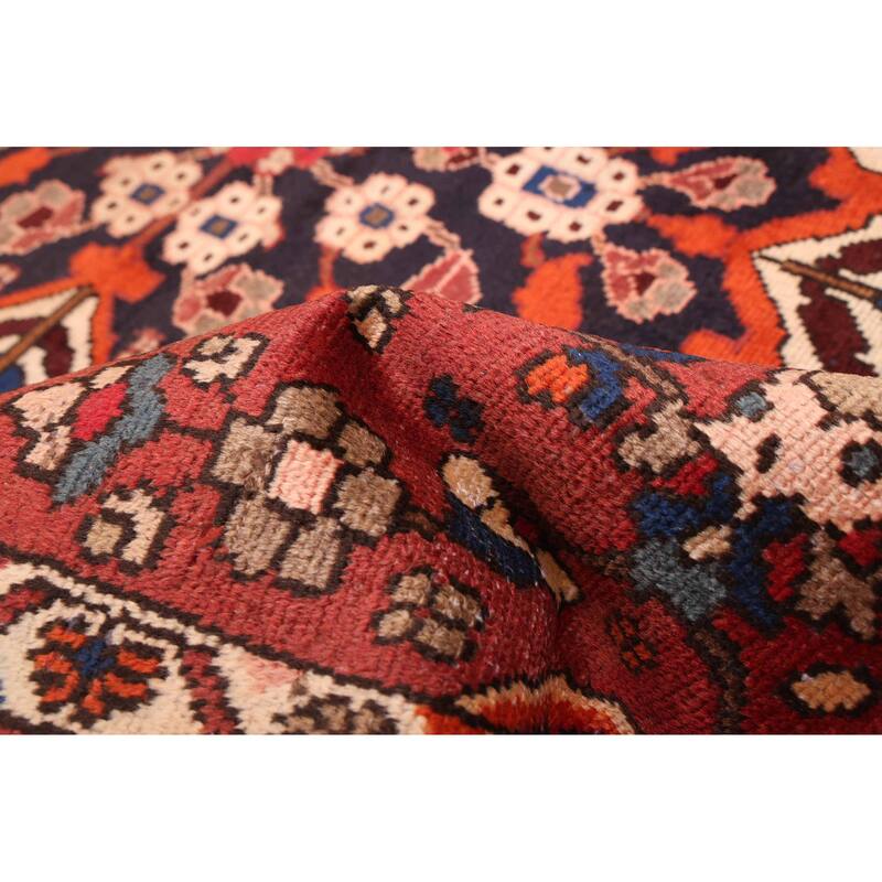 ECARPETGALLERY Hand-knotted Anadol Dark Red Wool Rug - 4'0 x 6'9