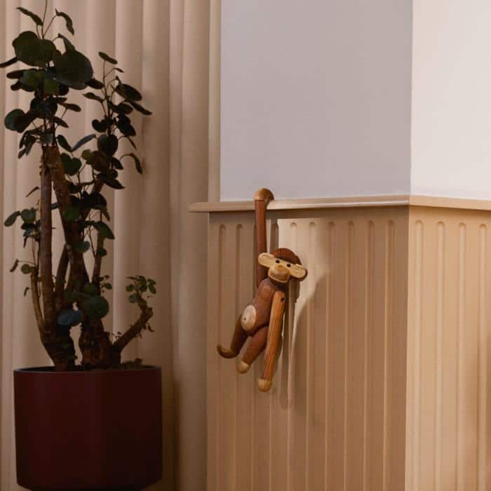 Kay Bojesen Monkey, Teak/Limba, Medium - H: 11"