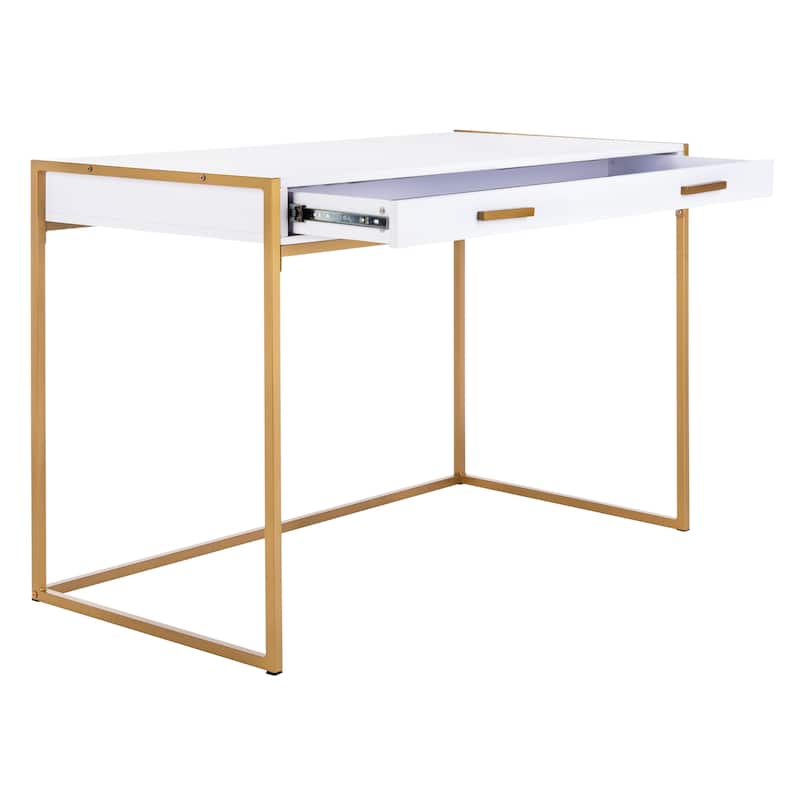 SAFAVIEH Ilo Glam 1-Drawer Console Desk
