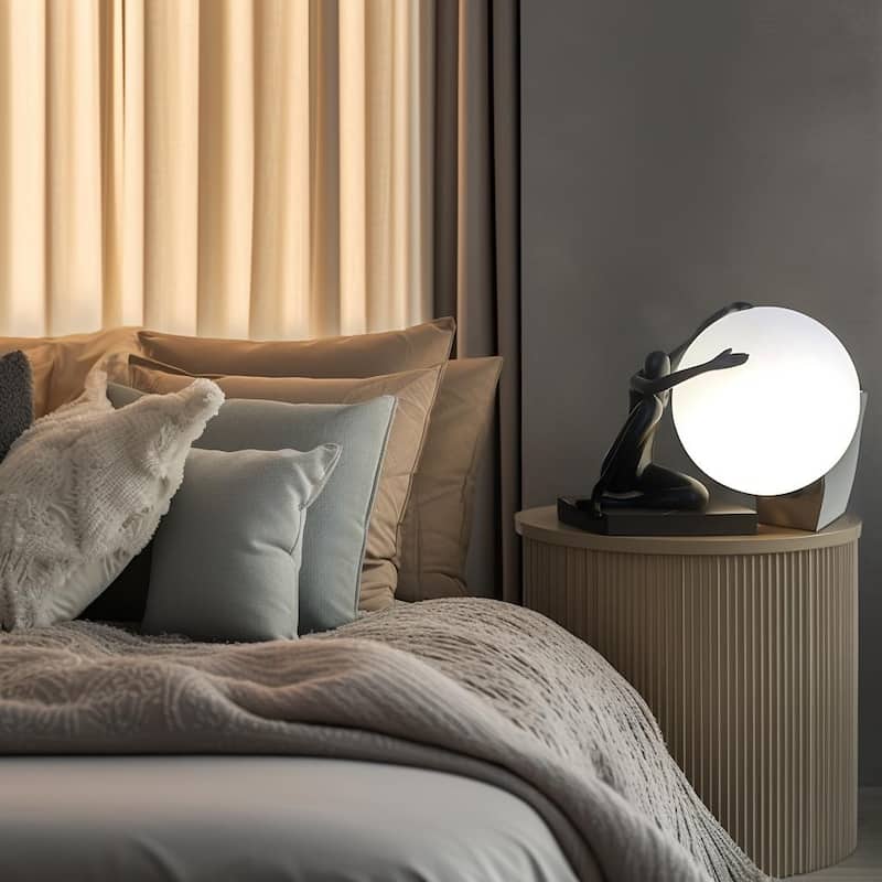 Sculpture Resin Novelty Table Lamp