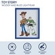 preview thumbnail 2 of 3, Disney Toy Story Woody & Buzz Lightyear Framed Wall Art for Kids Room