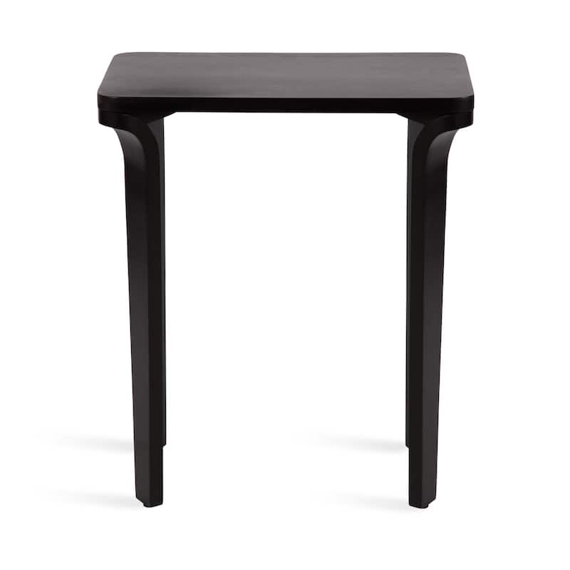 Kate and Laurel Escalon Wood Side Table - 22x14x26