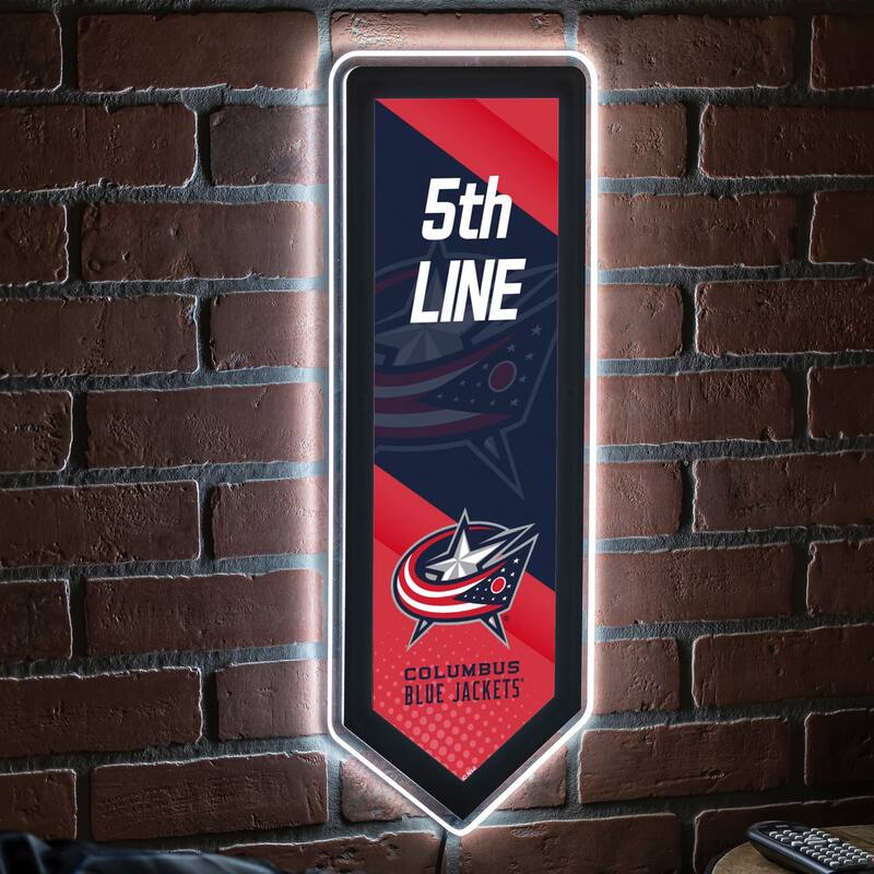 Columbus Blue Jackets LED Lighted Sign - Multi