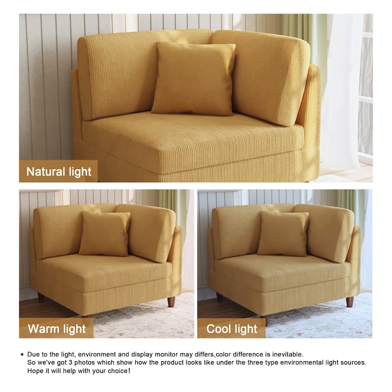Oversized Storage Sectional Sofa Modular Couch