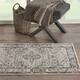 Nourison Concerto Traditional Persian Medallion Area Rug - 2'2" x 3'9" - Beige/Grey