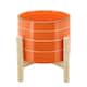 Option Orange Striped