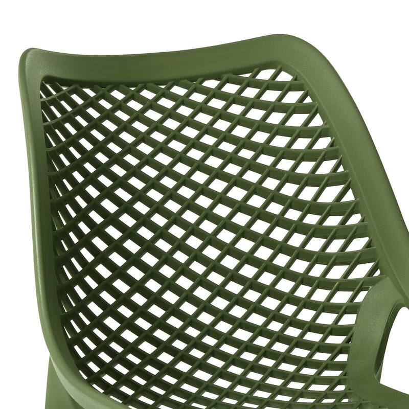 Frond and Form 4-Person Outdoor Square Dining Set
