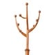 preview thumbnail 51 of 63, Tree-branch Rubberwood Freestanding Coat Rack with 8 Hooks - 24.5"W x 70.87"H