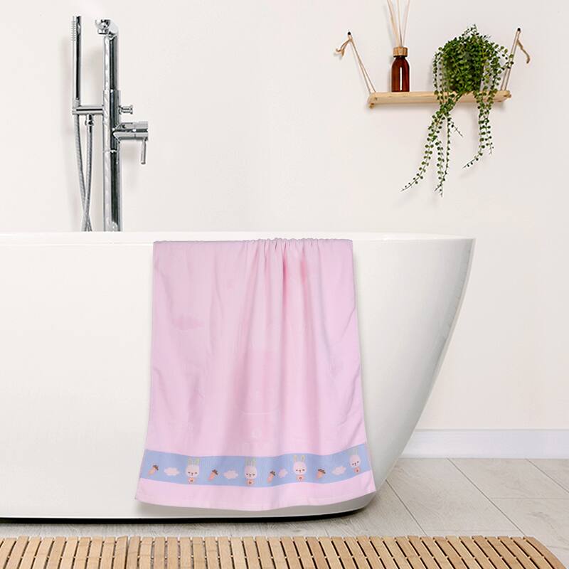2 Pack Bath Towels, Breathable Towels Set, Quicker to Dry and Highly Absorbent for Bathroom 28" x 56"