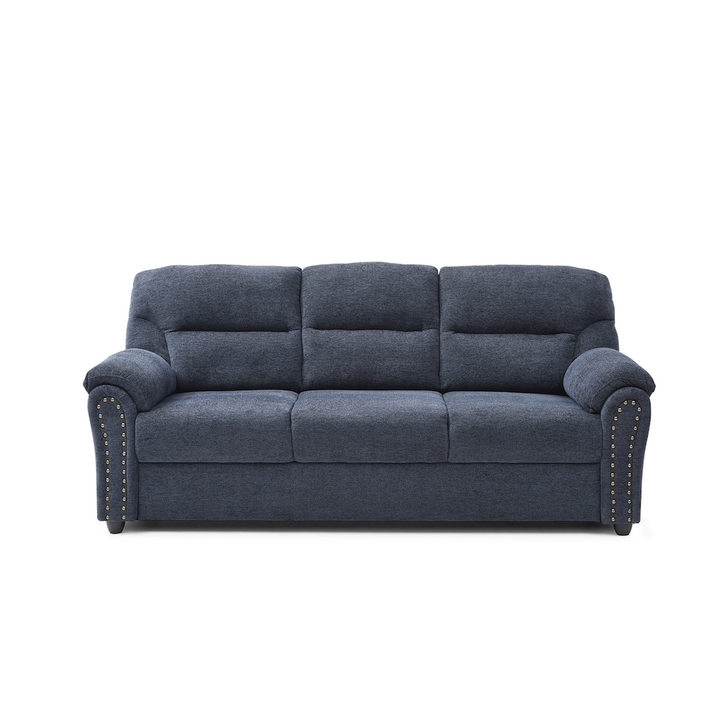 Hamilton 82 in. Pillow Top Arm Polyester Straight Sofa