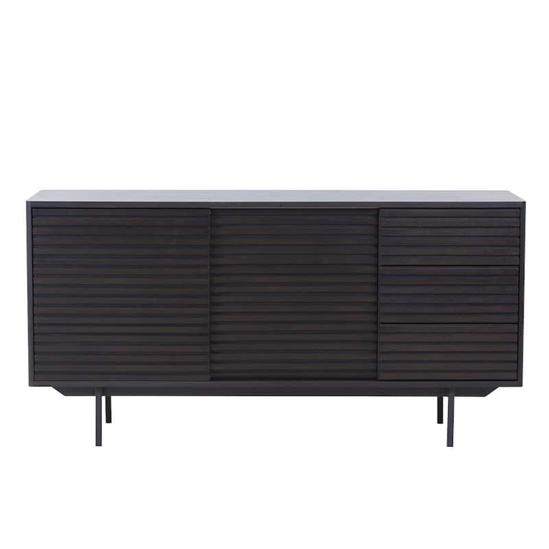 Sideboard Buffet Table With Storage - Walnut