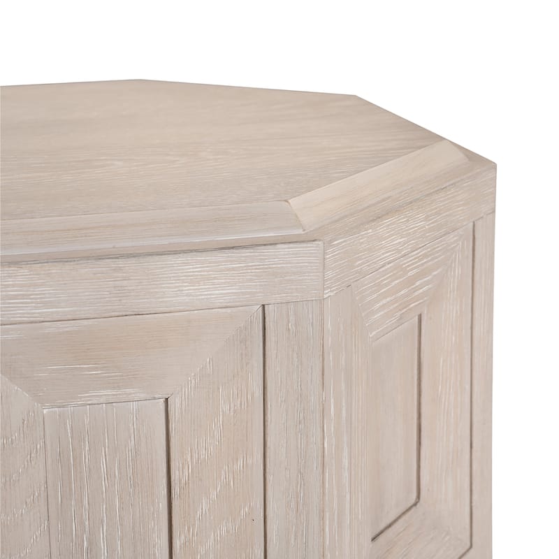 Furniture of America Durem Modern Classic 2-Piece Solid Wood Mobile Coffee Table Set with Storage