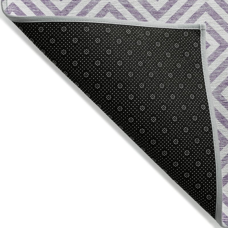Machine Washable Indoor/ Outdoor Chantille Geo Modern Rug