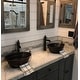 preview thumbnail 3 of 5, 16" Oval Farmhouse Copper Vessel BUCKET Bathroom Sink by SimplyCopper - 16" X 12" X 6"
