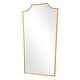 preview thumbnail 3 of 4, Uttermost 08239 Demure 24"W x 40"H Specialty Flat Accent Mirror
