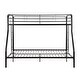 preview thumbnail 6 of 13, Twin Over Full Metal Bunk Bed with Large Under-Bed Storage, Easy Assembly