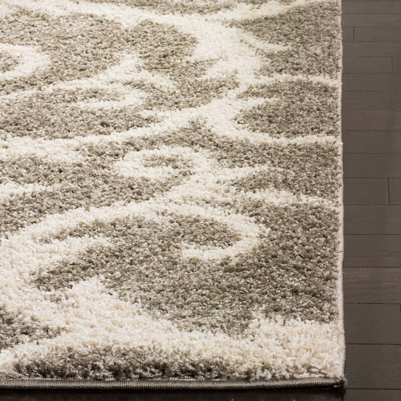 SAFAVIEH New Nadine Shag Grozda Scroll Rug