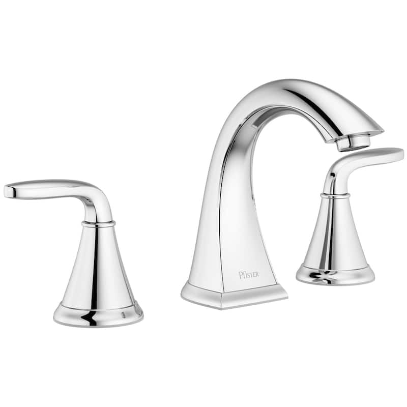 Pfister LG49-WF0 Winfield 1.2 GPM Widespread Bathroom Faucet with - Polished Chrome