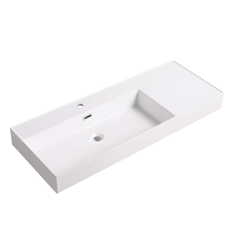 Beingnext 24"/30"/48"/60" Bathroom Vanity with Sink, Freestanding Bathroom Vanity with Soft Close Door