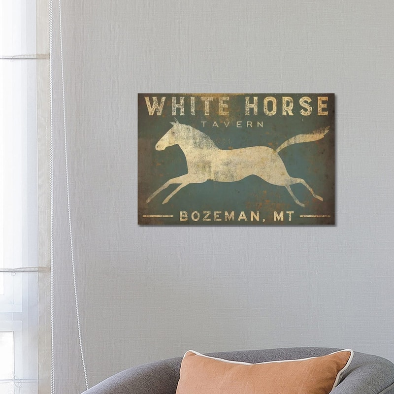 iCanvas "White Horse Tavern" by Ryan Fowler Canvas Print - 18x26x1.5