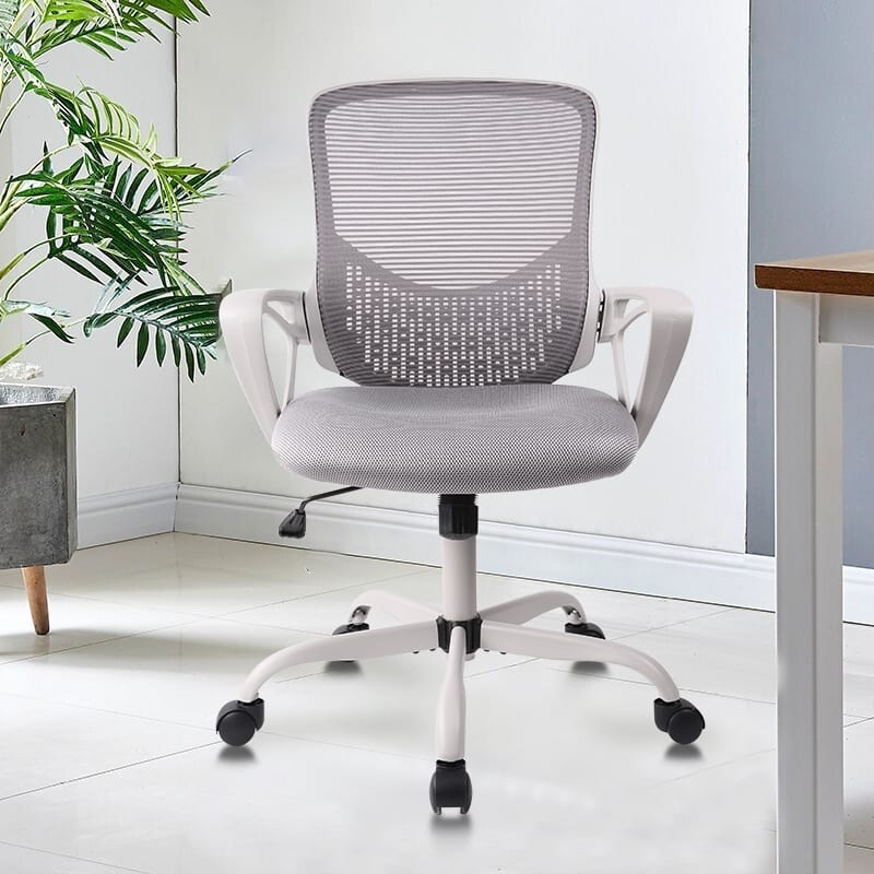YESWELDER Ergonomic Office Chair HOME Office Chair, Mid-back Lumbar Support Swivel Computer Mesh Chair