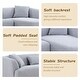 preview thumbnail 11 of 10, Williamspace 102" L Shape Sectional Sofa Couch