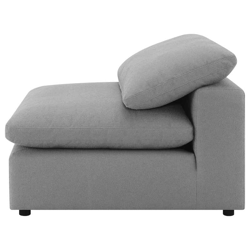 Raleigh Boucle Upholstered Armless Chair