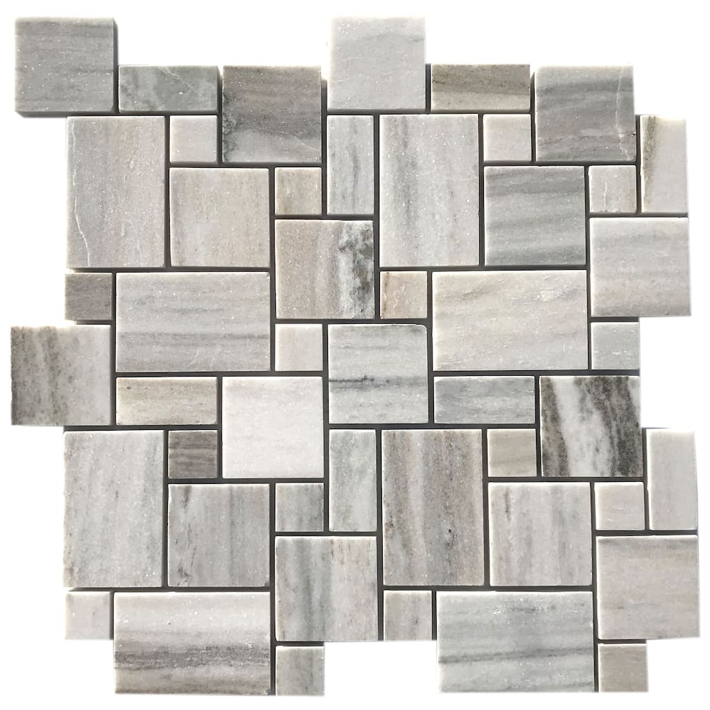 Apex Marble Mini Versailles Honed Mosaic Tile