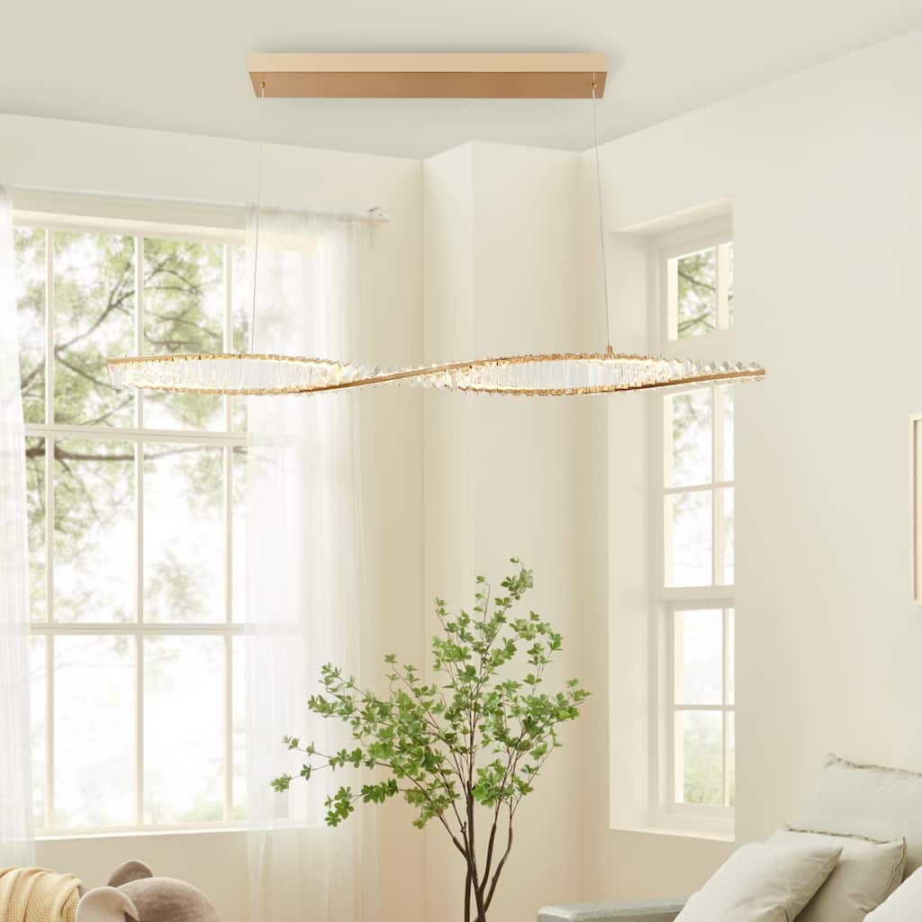 Towson Dimmable Integrated LED Crystal Chandelier