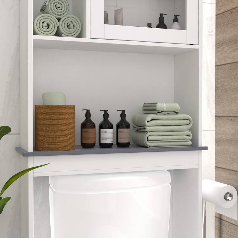 Above Toilet Storage Cabinet