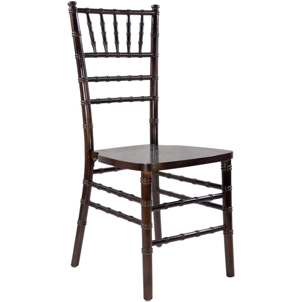 Wood Chiavari Chair - 18"D x 15.75"W x 36"H
