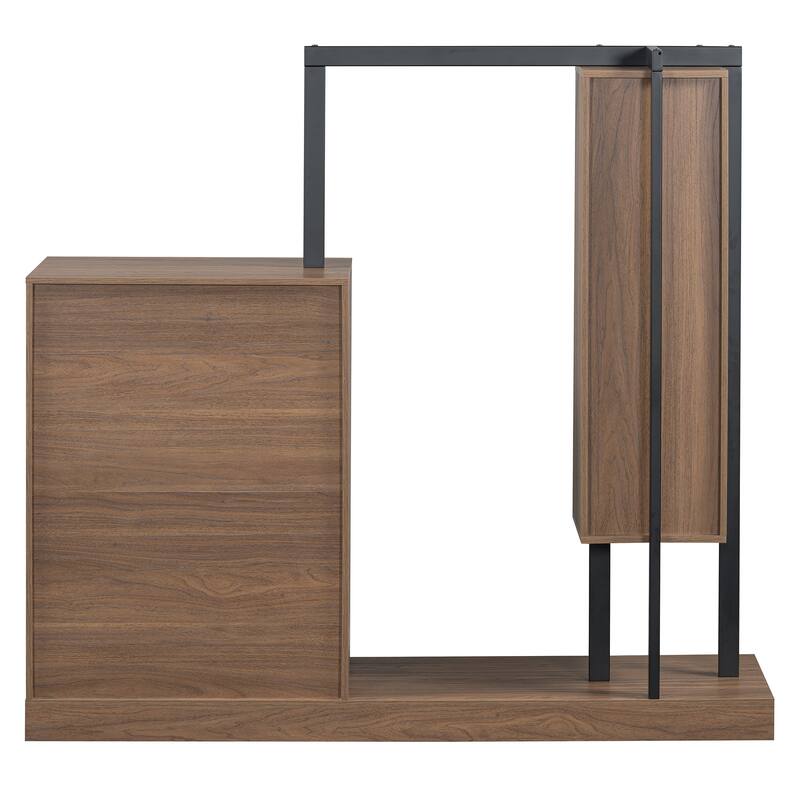 Modern Wardrobe with 4 Drawers and 3 Shelves