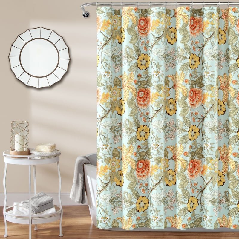 Lush Decor Sydney Shower Curtain