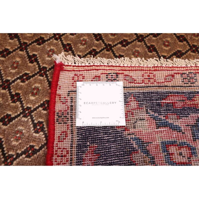 ECARPETGALLERY Hand-knotted Anatolian Brown Wool Rug - 5'1 x 10'8